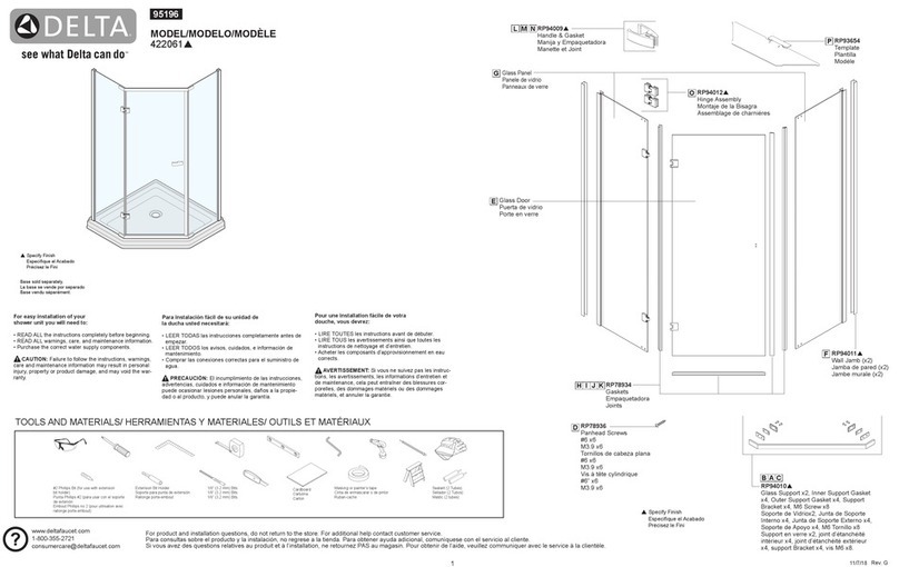 Delta 422061 User manual