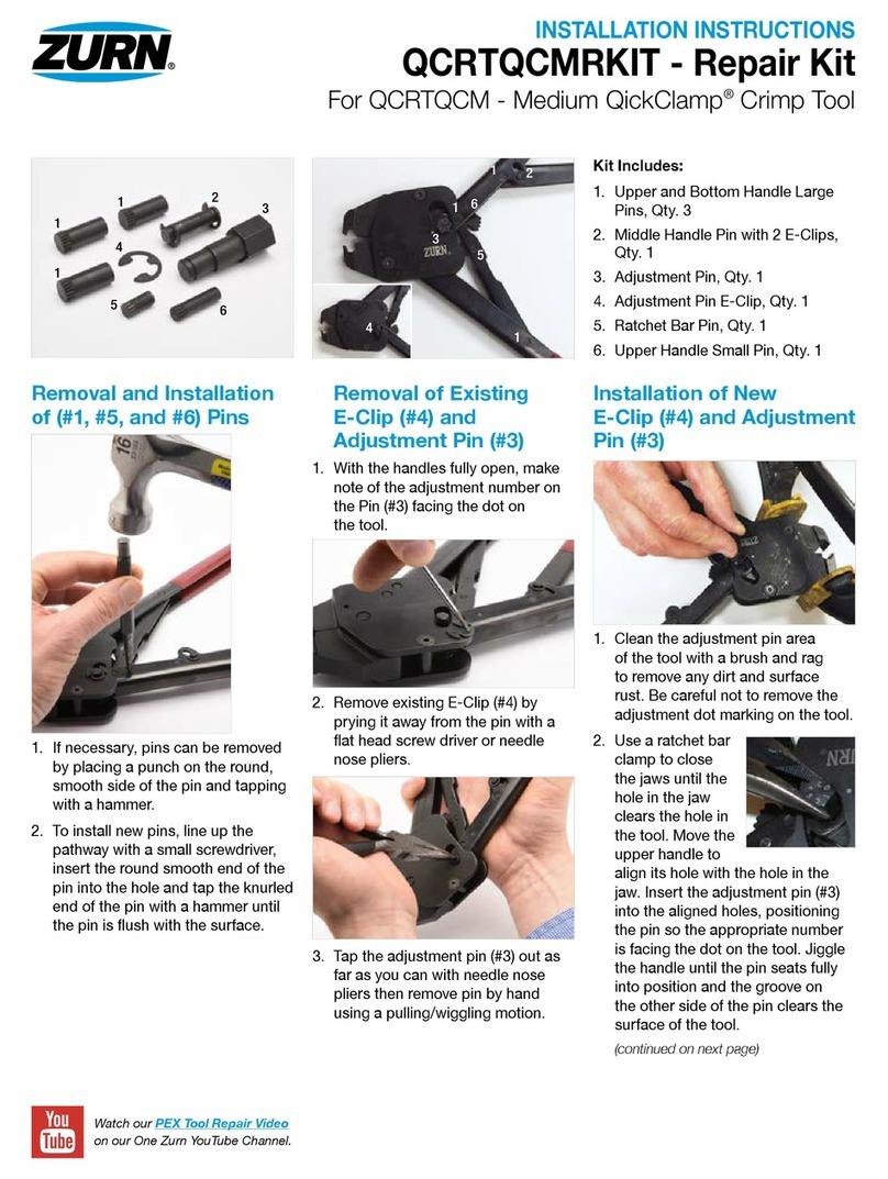 ZURN QCRTQCMRKIT installation instructions