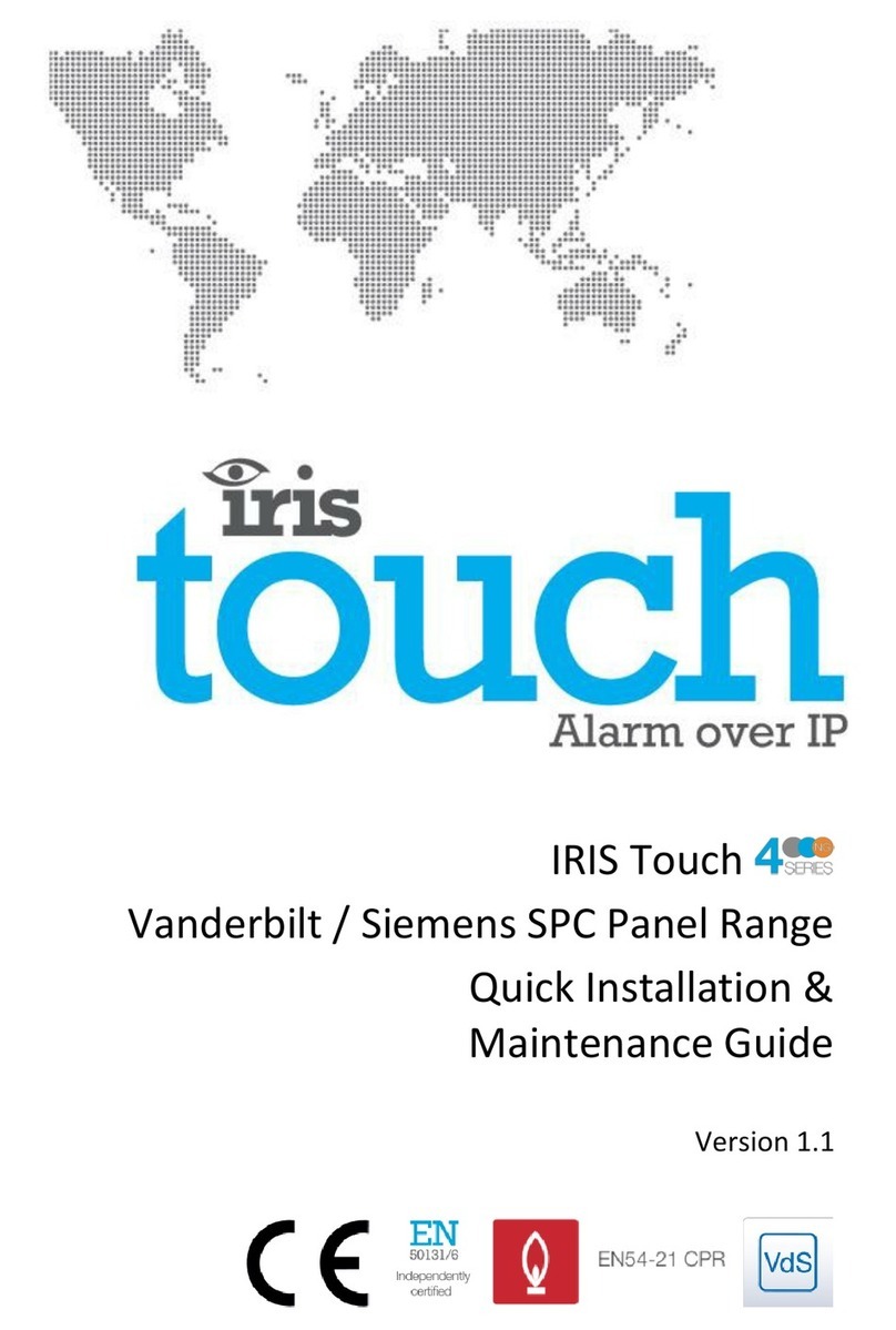 IRIS Touch 4 NG Series Product manual