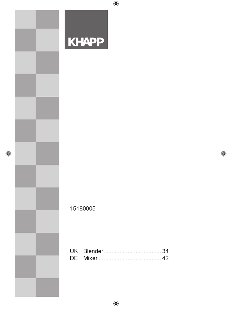 KHAPP 15180005 User manual