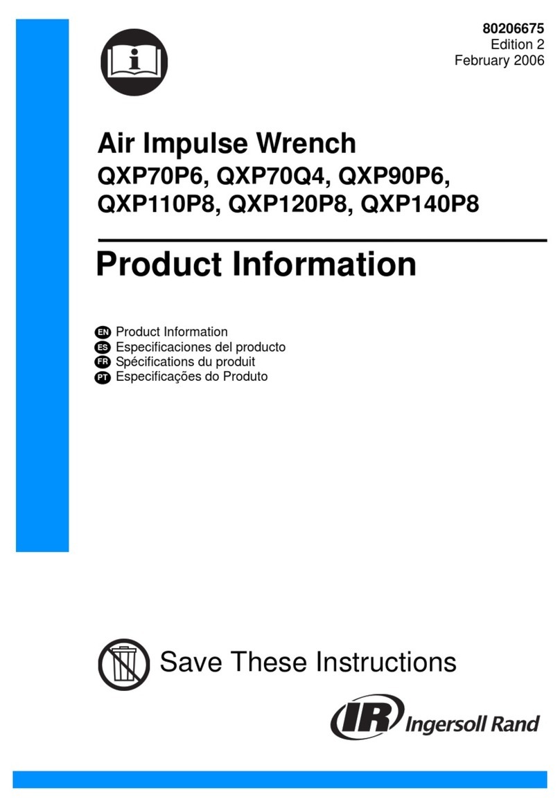 Ingersoll-Rand QXP70P6 User manual