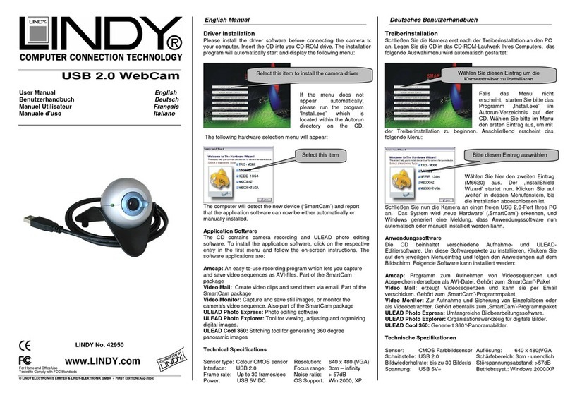 Lindy 42950 user manual
