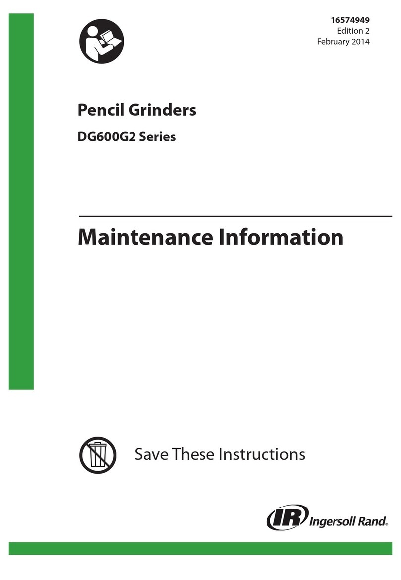 Ingersoll-Rand DG600G2 Series Maintenance information