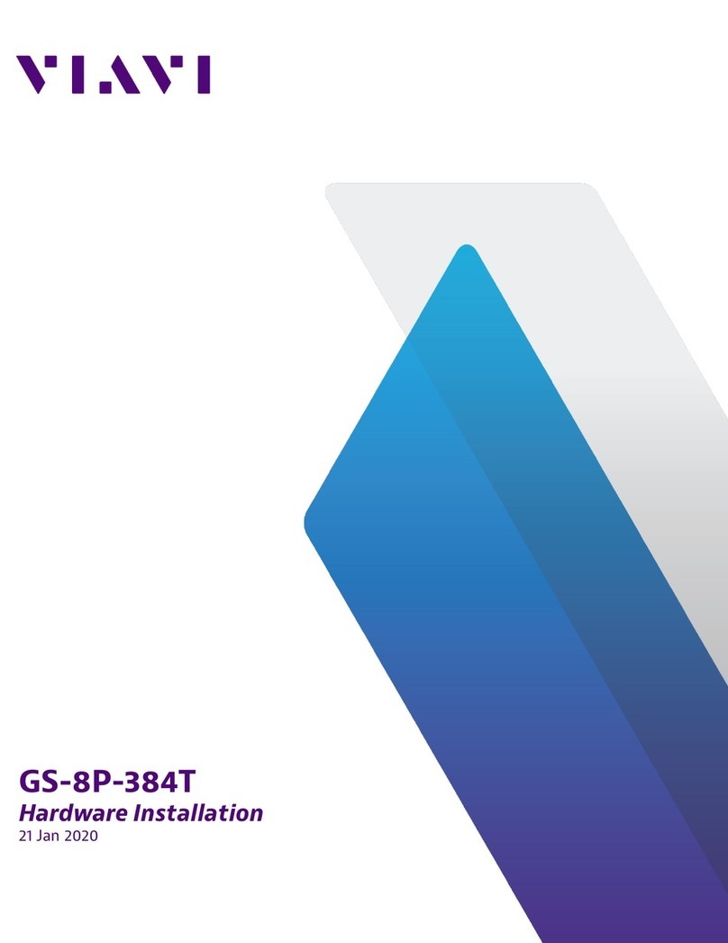 Viavi Observer Gigastor GS-8P-384T Manual
