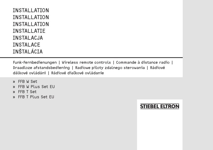 STIEBEL ELTRON FFB W Installation