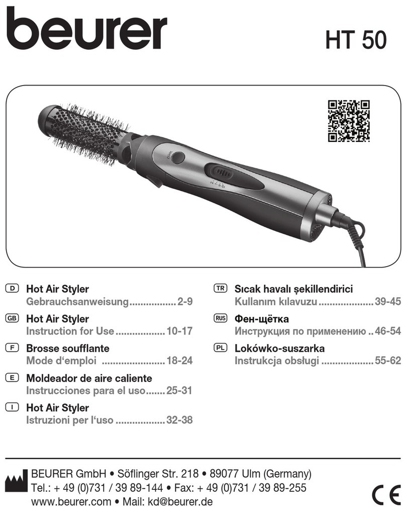 Beurer HT 50 Instructions for use