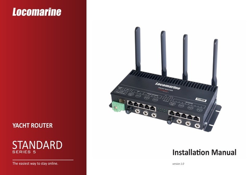 Locomarine STANDARD 5 Series installation manual