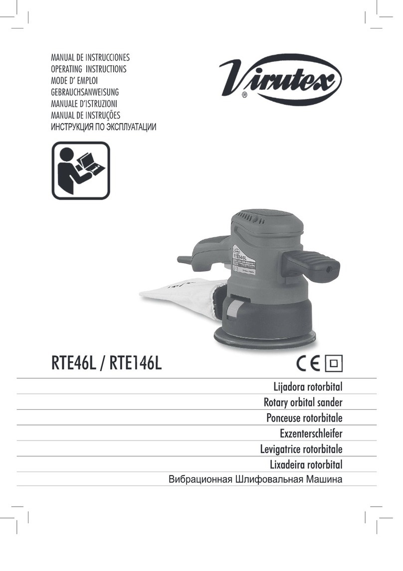 Virutex RTE46L operating instructions