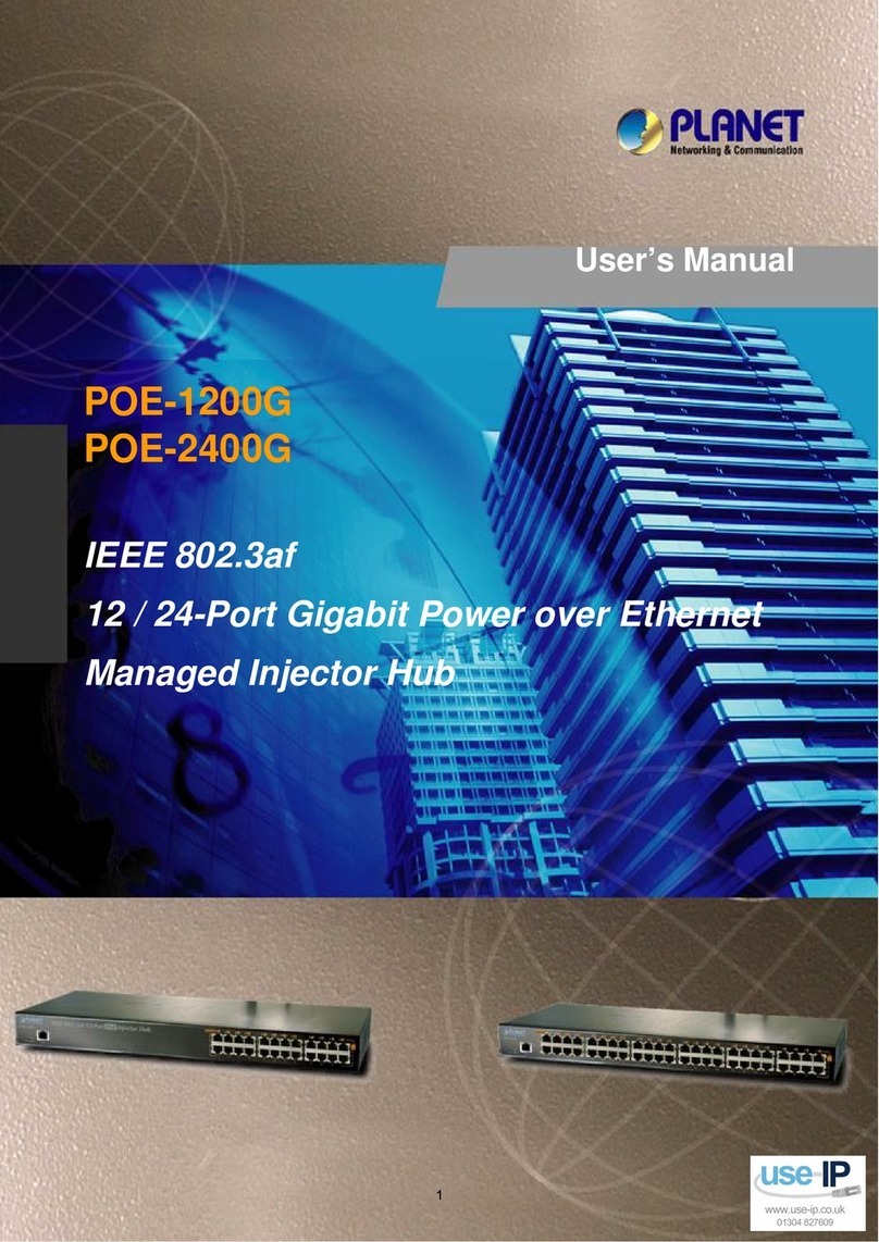 Planet POE-1200G User manual
