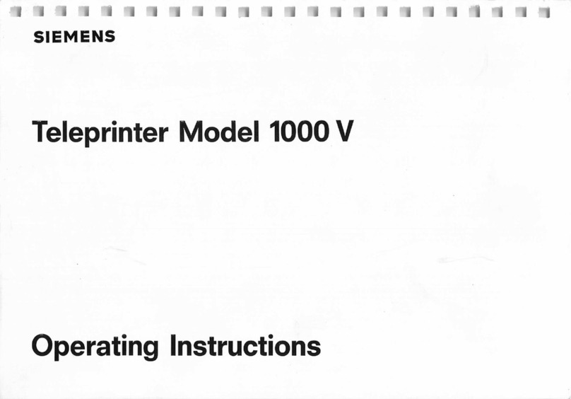 Siemens 1000 V User manual