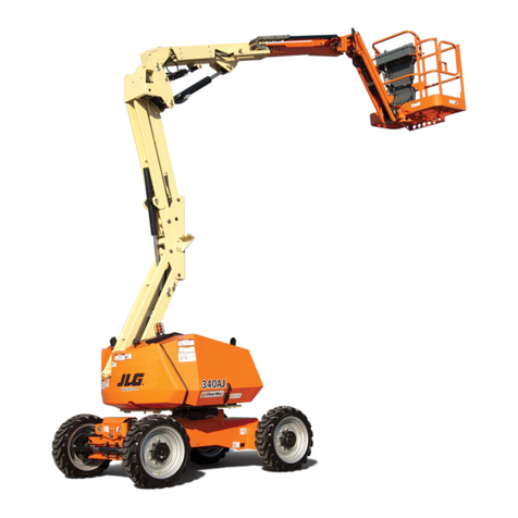 JLG 340AJ Installation and user guide