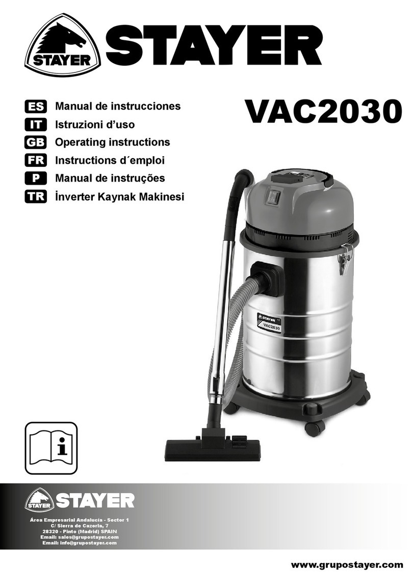 stayer VAC2030 User manual