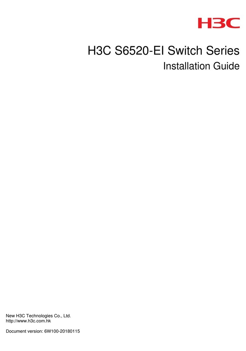 H3C S6520-EI Series installation guide