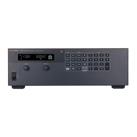 Keysight Technologies 6811C Programming guide