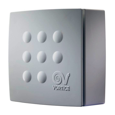 Vortice VORT QUADRO MEDIO Instruction booklet