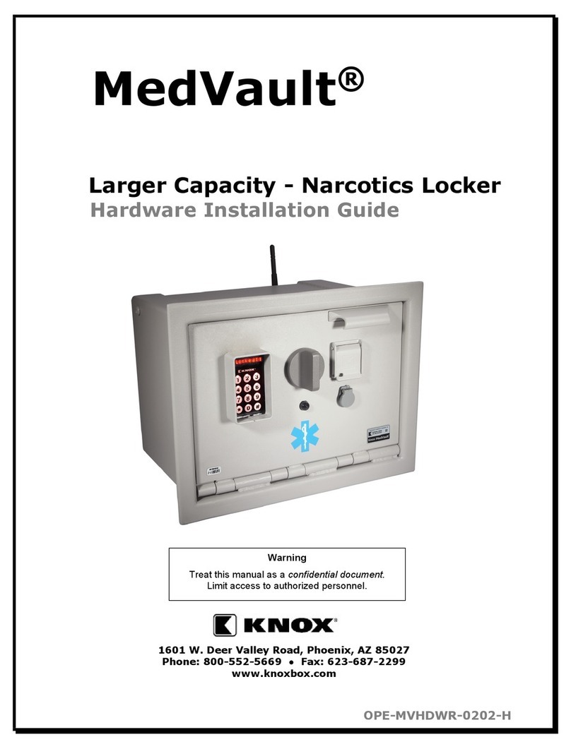 Knox MedVault Hardware installation guide