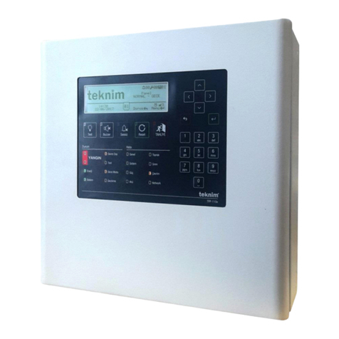Teknim TFP-121 Series Installation & operating manual