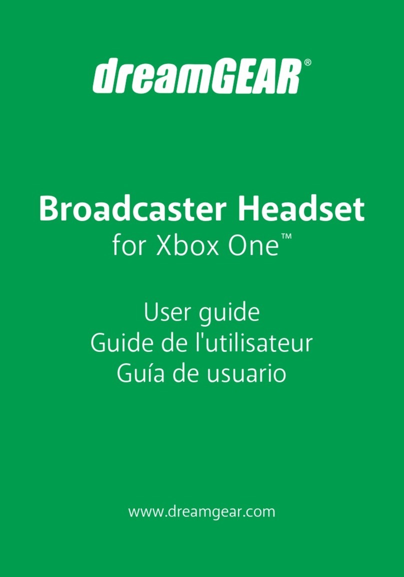 DreamGEAR DGXB1-6622 User manual DreamGEAR DGXB1-6622 User manual