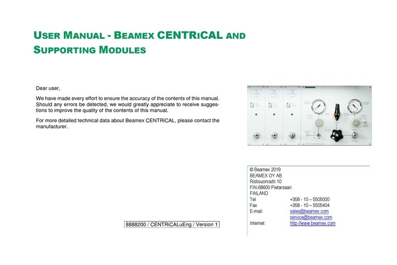 BEAMEX CENTRICAL user manual