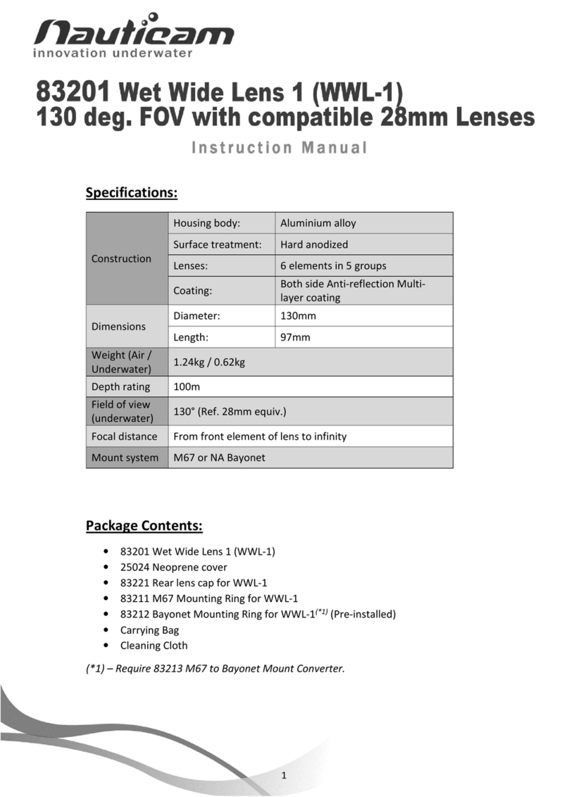 Nauticam WWL-1 User manual