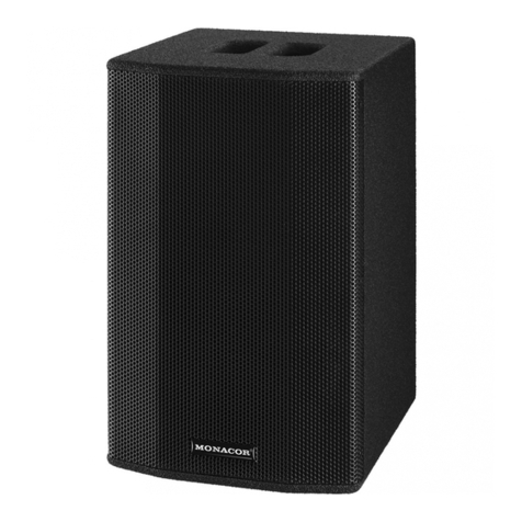 Monacor TXA-622CD/SW User manual