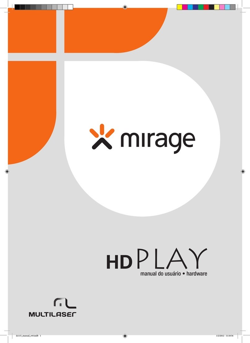 Multilaser Mirage HD Play manual