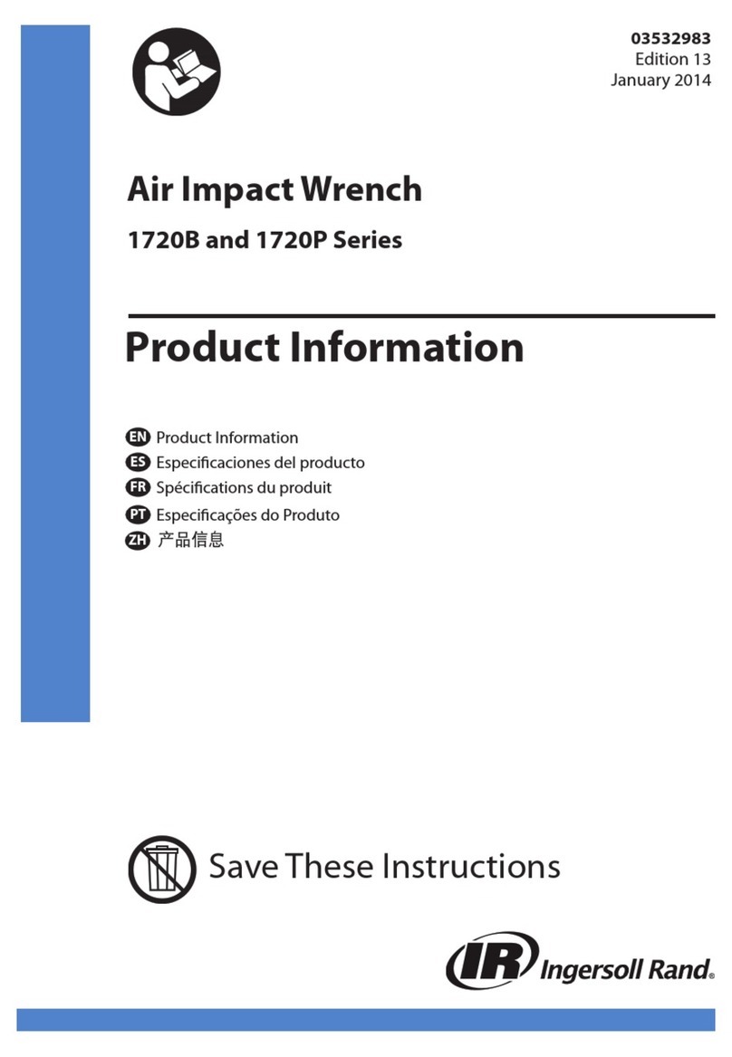 Ingersoll-Rand 1720B series User manual