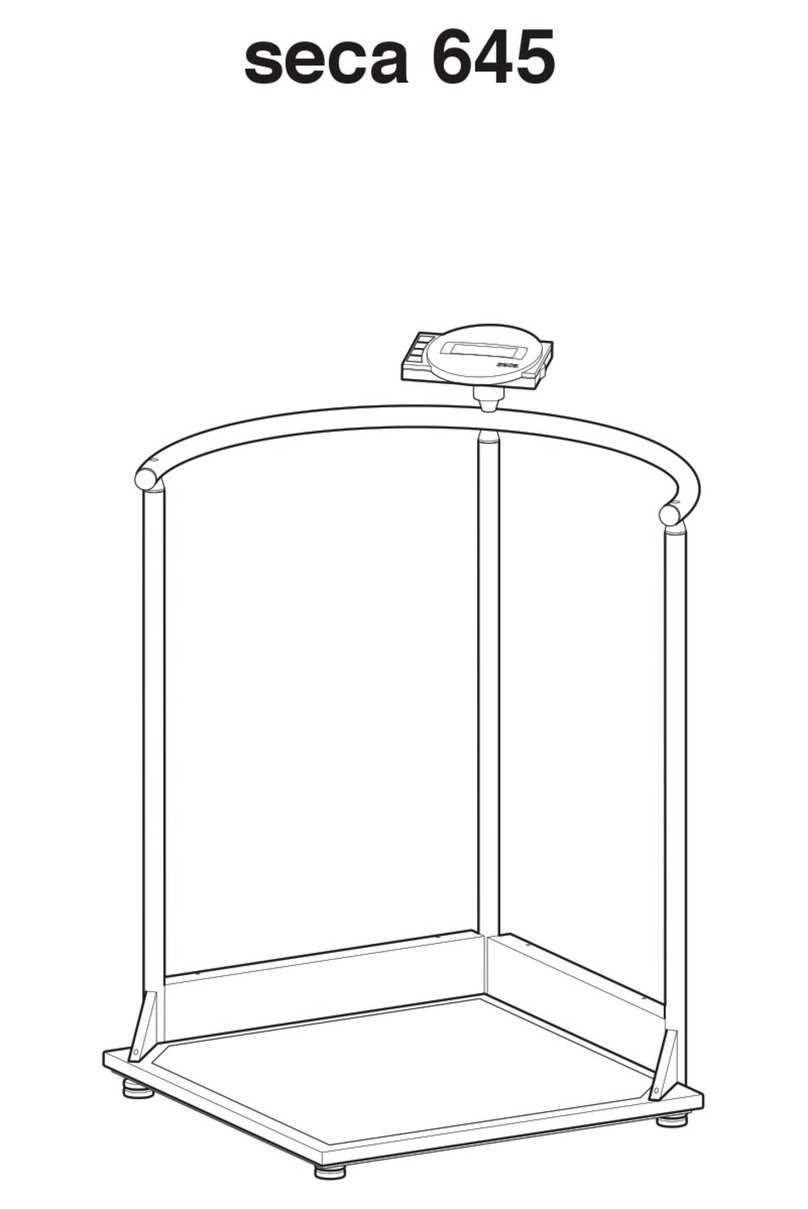 Seca 645 Series Instruction Manual