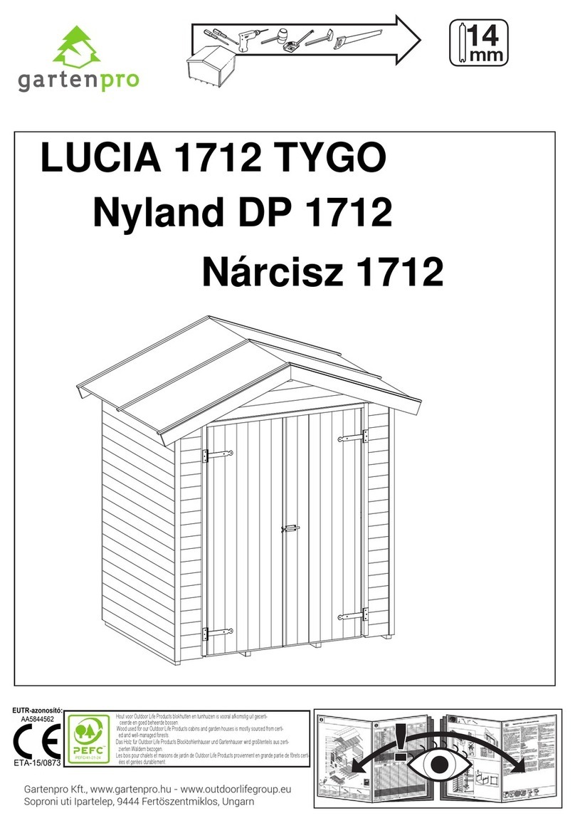 Gartenpro LUCIA 1712 TYGO User manual Gartenpro LUCIA 1712 TYGO User manual
