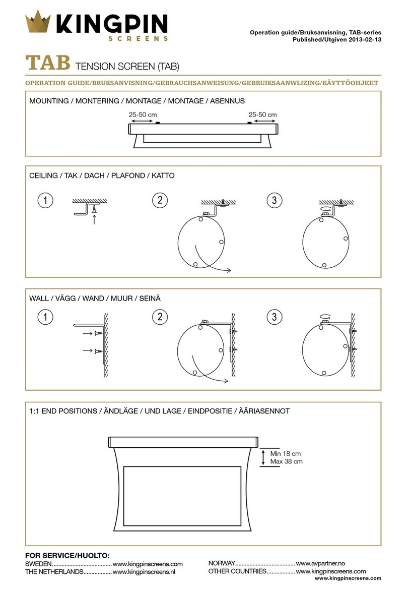 Kingpin TAB User manual