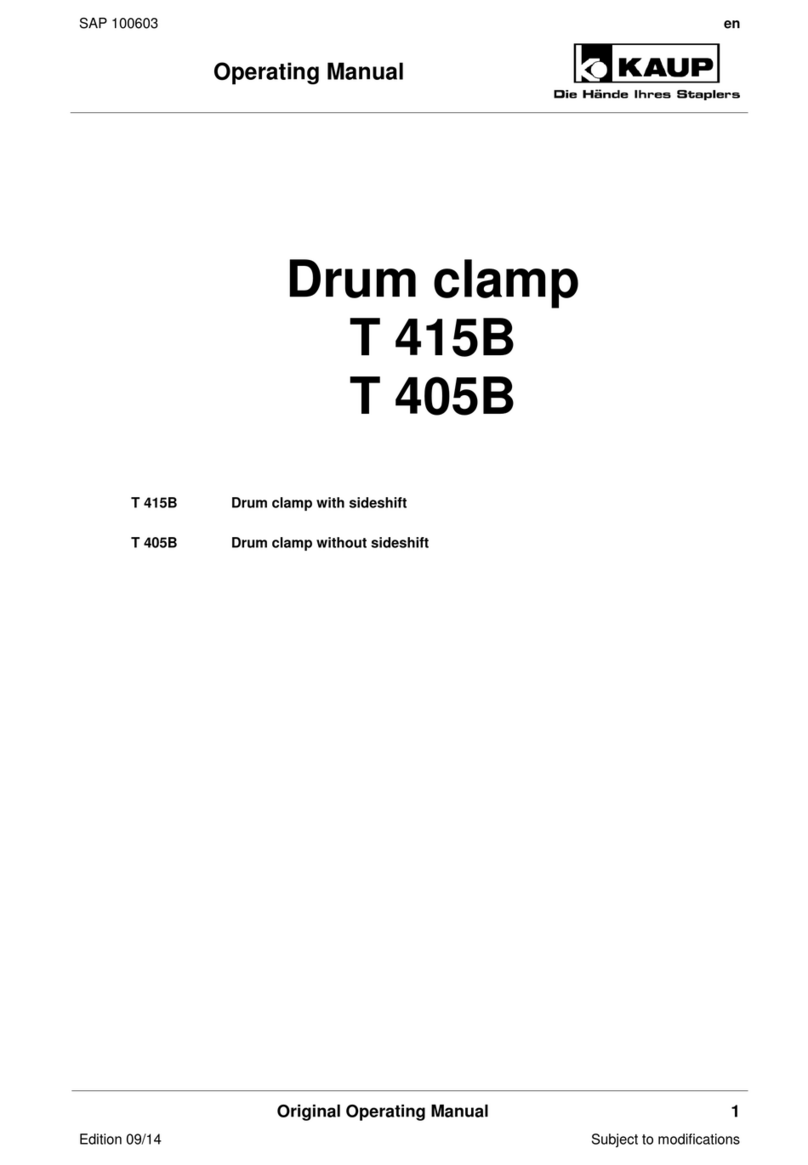 KAUP T 415B User manual