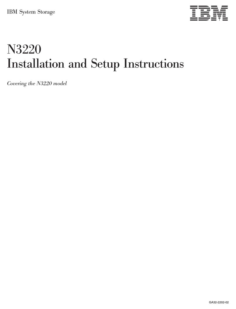 IBM System Storage N3220 Manual