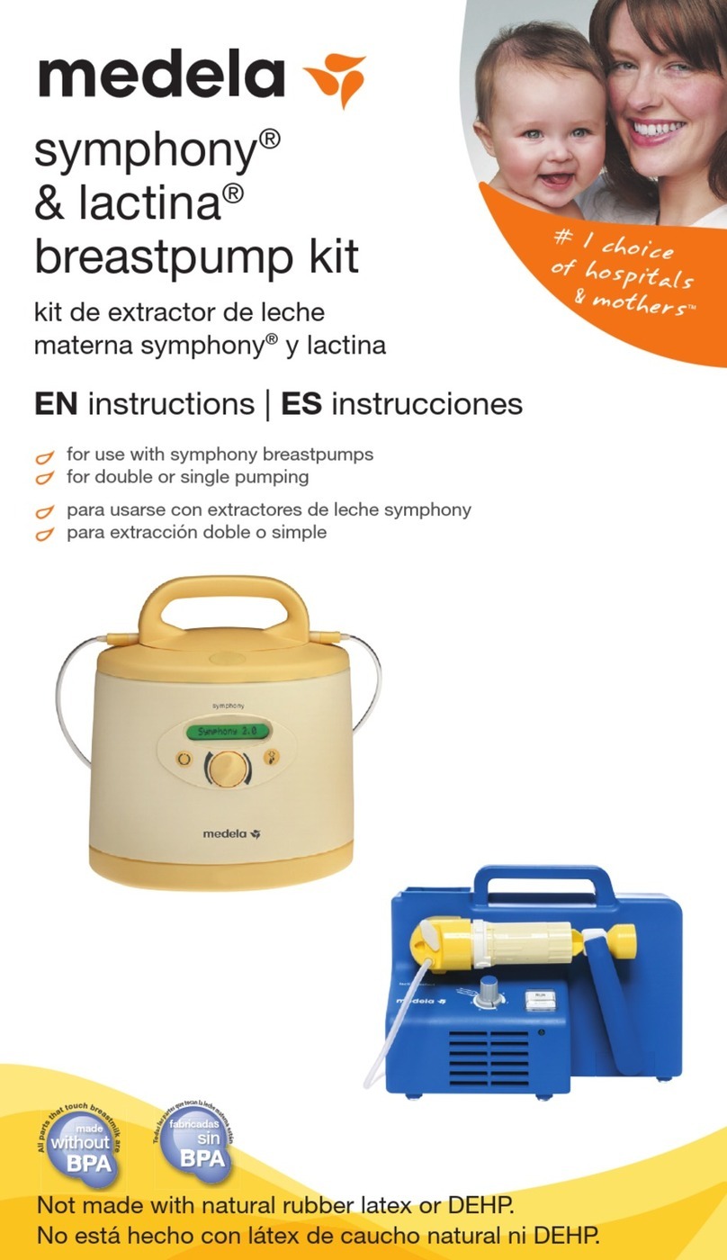 Medela Symphony User manual Medela Symphony User manual