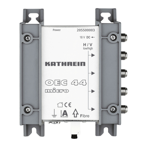 Kathrein OEC 40 mini User manual