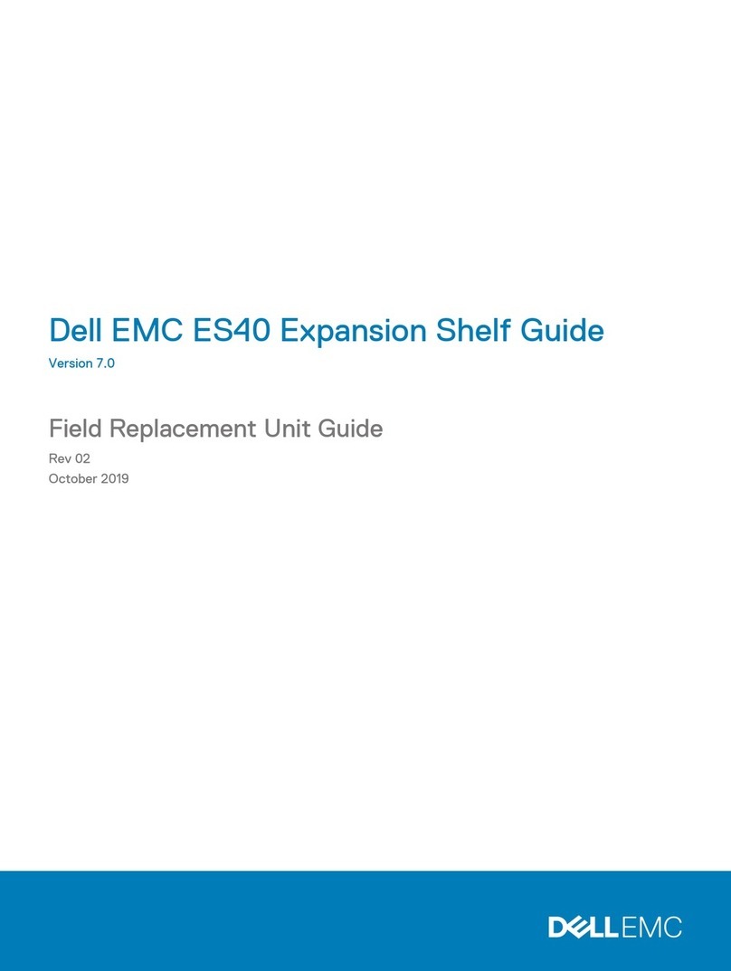Dell EMC ES40 Field Replacement Unit Guide Dell EMC ES40 Field Replacement Unit Guide