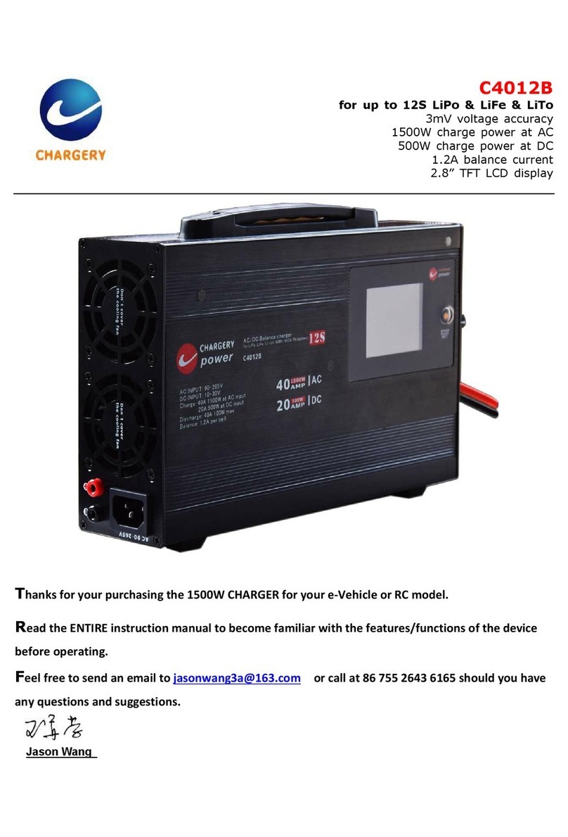Chargery C4012B instruction manual