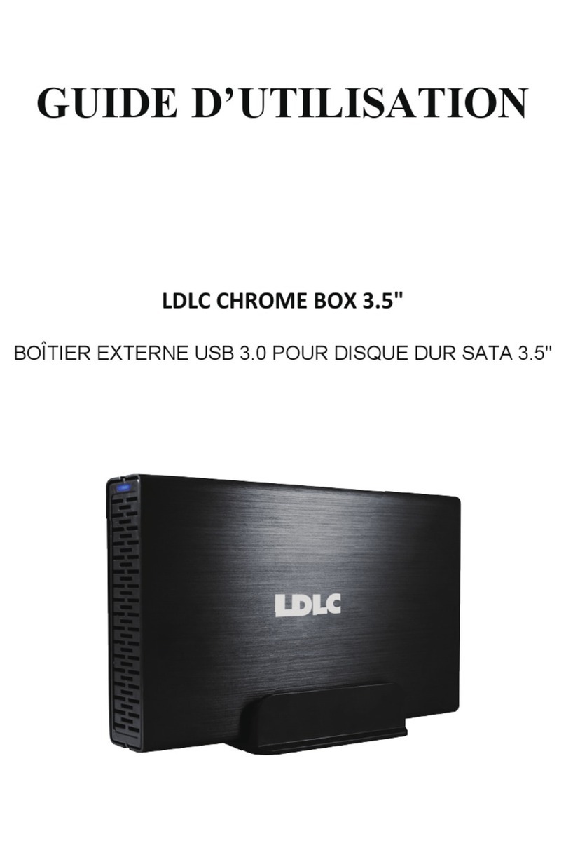 LDLC CHROME BOX 3.5" user guide