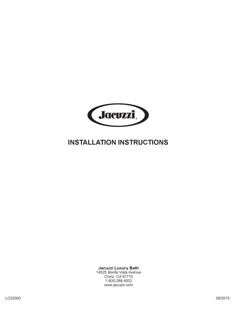 Jacuzzi Luxury Bath User manual