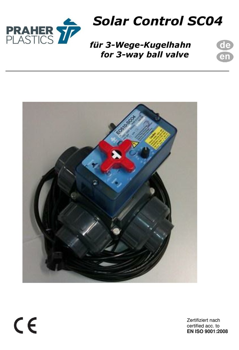 praher Solar Control SC04 User manual