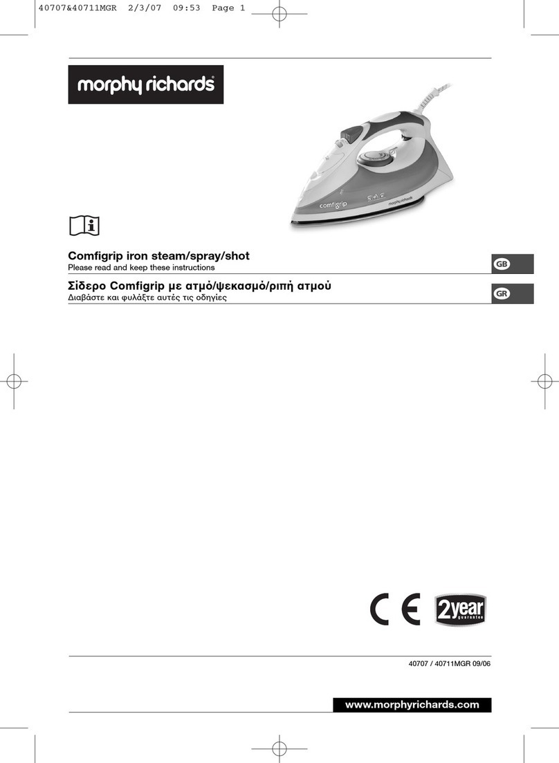 Morphy Richards 40707 User manual