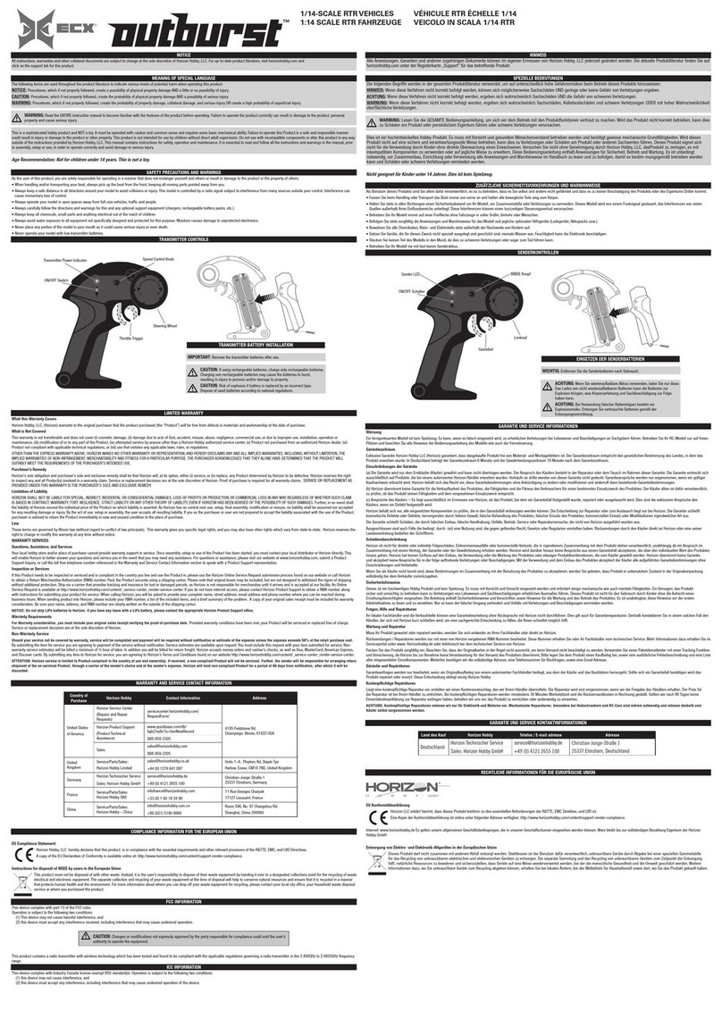 ECX outburst ECX11004 quick start guide