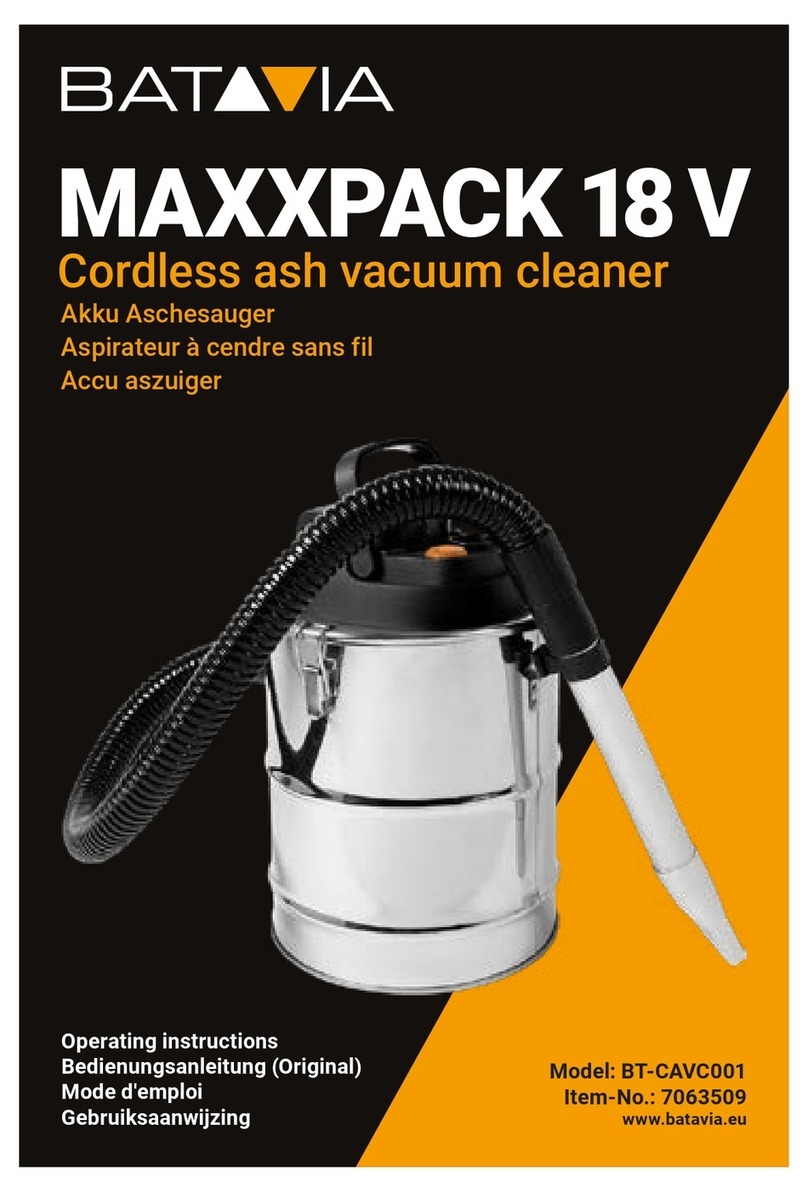 Batavia ?MAXXPACK 18?V operating instructions