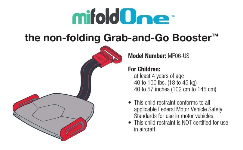 mifold One Grab-and-Go Booster MF06-US user manual
