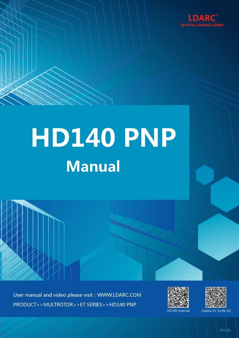 LDARC HD140 PNP User manual