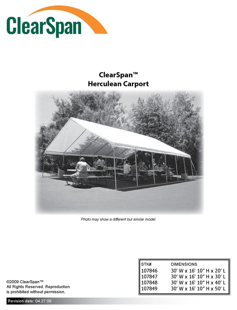 ClearSpan Herculean 107846 User manual