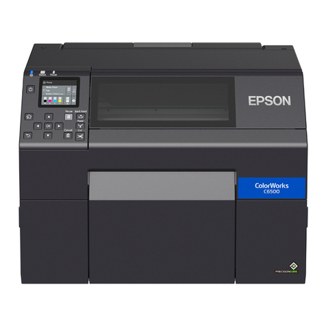 Epson ColorWorks CW-C6500 Series User manual