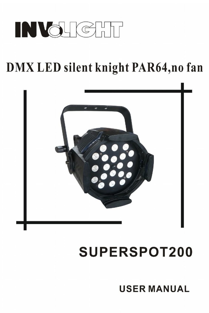 involight SUPERSPOT200 User manual