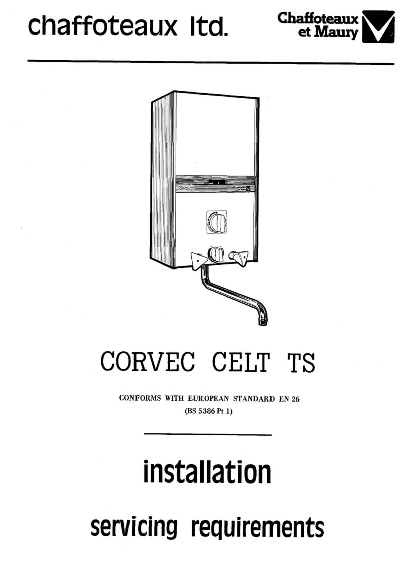 Chaffoteaux & Maury CORVEC CELT TS Installation
