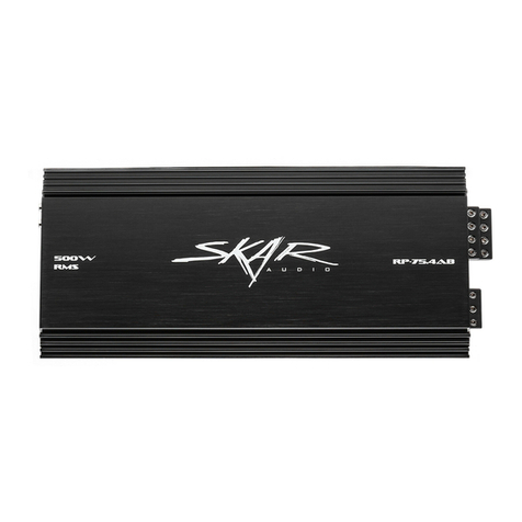 SKAR Audio RP-350.10 User manual