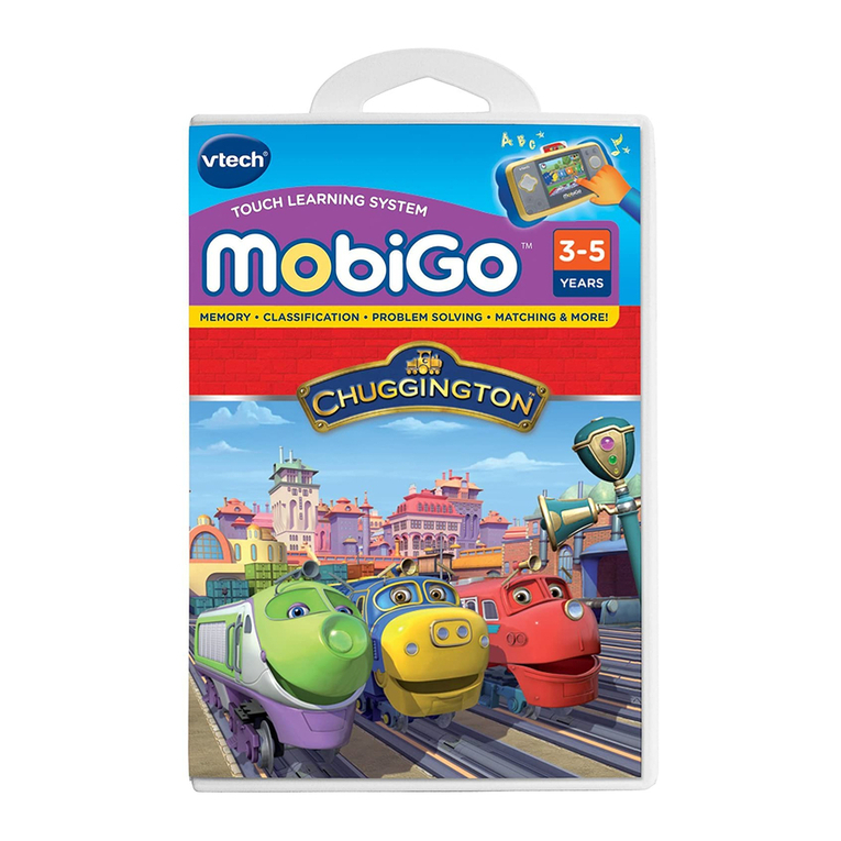V-tech MobiGo Chuggington Series user manual V-tech MobiGo Chuggington Series user manual